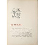 Pouchkine A., BAJKA O POPIE I JEGO PAROBKU JOŁOPIE [1ère édition] [illustré par Antoni Uniechowski, couverture et mise en page conçues par J.M. Brzeski].