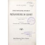 Klaczko J., STUDYA WSPÓŁCZESNEJ DYPLOMACYI PRZYGOTOWANIA DO SADOWY, 1907 [oprawa Karol Wójcik]