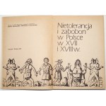Baranowski B., NIETOLERANCJA I ZOBOBON W POLSCE W XVII I XVIII wieku