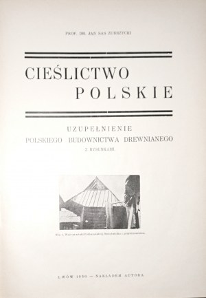 Zubrzycki J., CIEŚLICTWO POLSKIE, 1930