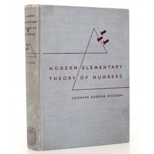 Dickson L.E., La théorie élémentaire moderne des nombres, 1950