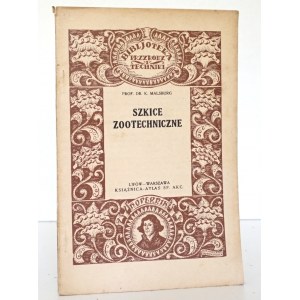 Malsburg K., SCRIPTURES ZOOTECHNIQUES, 1924