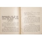 SUR L'UTILISATION DES PTOM NATURELS DANS LA MAISON, 1930 Poznań