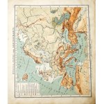 Debes E., SCHUL-ATLAS FÜR DIE OBERKLASSEN HÖHERER LEHRANSTALTEN, 1888 [71 feuilles de cartes en couleurs].