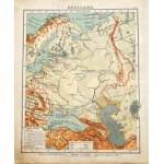 Debes E., SCHUL-ATLAS FÜR DIE OBERKLASSEN HÖHERER LEHRANSTALTEN, 1888 [71 feuilles de cartes en couleurs].
