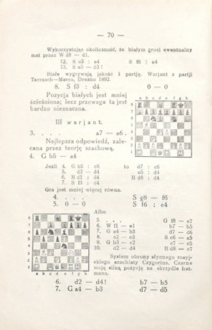 Zaleski M., PODRĘCZNIK GRY SZACHOWEJ DLA POCZĄTKUJĄCYCH, 1932