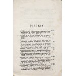 KATALOG DUBLETÓW I NAKŁADÓW BIBLIOTEKI ZAKŁADU NARODOWEGO IMIENIA OSSOLIŃSKICH, 1871.