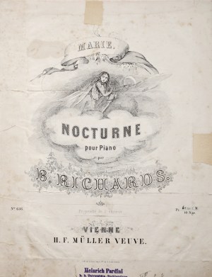 Brindley R., MARIE - NOCTURNE POUR PIANO RICHARDS BRINDLEY