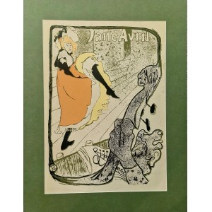 Henri de TOULOUSE-LAUTREC (1864 - 1901), Affiche pour le Jardin de Paris Jane Avril (1893)