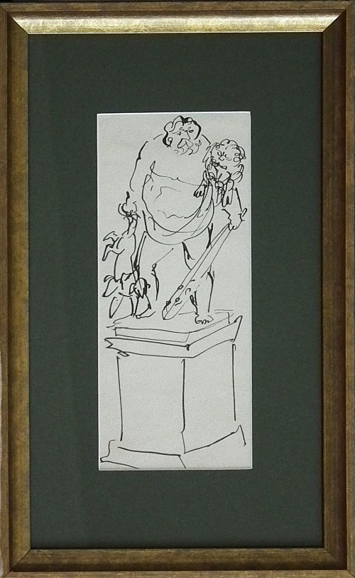 Antoni Uniechowski(1903 Wilno-1976Warszawa),Rysunek z cyklu