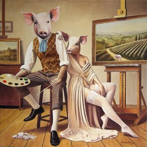 Adam Swoboda,The painter and the muse