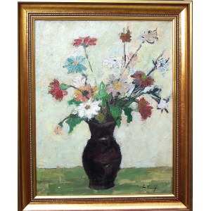 Leonard Tomaszewski(1913-2002),Name day flowers,1979
