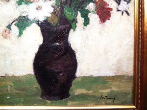 Leonard Tomaszewski(1913-2002),Kwiaty z imienin,1979