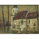 Karol Gajewski(1896-1969),Kraków-Kościół Św.Salwatora,2ćw XX wieku