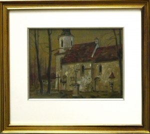 Karol Gajewski(1896-1969),Kraków-Kościół Św.Salwatora,2ćw XX wieku