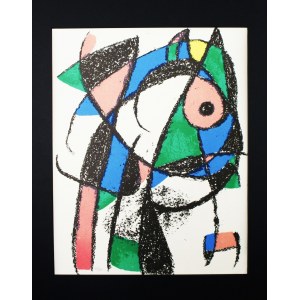 Joan Miro(1893-1983),Litografia I