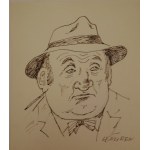 Zbigniew Lengren(1919-2003),Zestaw dwóch portretów
