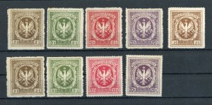 Stickers to Polish Legionaries, 9 pcs. (514)