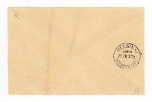 Letter Warsaw - Vilnius - Helsinki, letter sent 29.V.1937 (511)