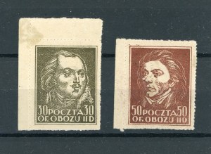 Camp II D, Gross-Born, Pulaski and Kosciuszko, 2 pcs. (518)