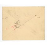 Lviv Aeroclub Balloon Post Office, letter to Katowice sent by balloon "Moscice" 1936 (537)