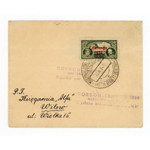 List z lotu balonem Syrena z okazji zawodów o puchar Gordon - Bennetta 1934 (548)