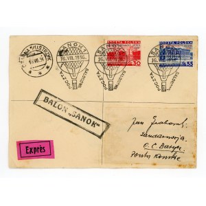 Lot balonowy z okazji Zjazdu Górskiego, 1936 (559)