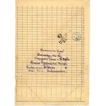 List poczty polowej Polaka w armii radzieckiej do Polki na Syberię, 1944 (577)