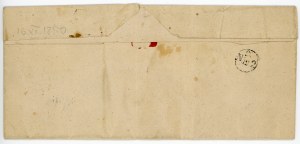 Letter sent from Borek Wlkp. to Rawicz, 1850 (582)