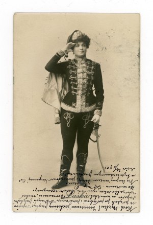 Postcard sent from Warsaw to Lodz, 1902 (588)