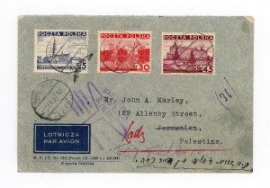 Letter Warsaw - Lviv - Jerusalem 