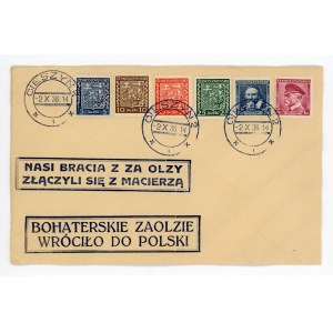 BOHATERS' ZAOLZIE/ RETURNED TO POLAND and OUR BROTHERS FROM OVER THE OLZA / GATHERED WITH THE MATTER, 1938 (602)