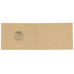 Woldenberg, Oflag II C - Wystawa Filatelistyczna, 1942. Karnet na znaczki (701)