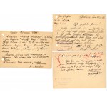 Set of illustrated postcards 1931-1935. total 3 pcs. (734)