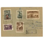 Zestaw listów poleconych z 1947 r. Razem 3 szt. (741)
