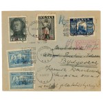 Zestaw listów poleconych z 1947 r. Razem 3 szt. (741)