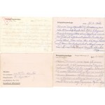 Set of letters from oflags 1940-1944. total 4 pcs. (742)