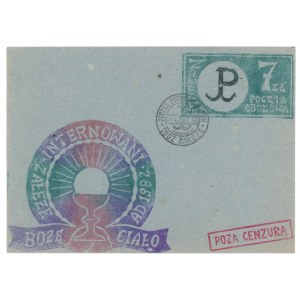 Poczta internowanych w czasie stanu wojennego, Obóz Załęże, 1982 (852)