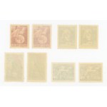 Polska 1953 rok - zestaw 8 znaczków niekasowanych (110)