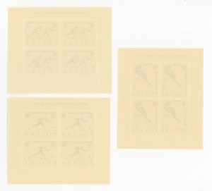 World Ski Championships, 1962. set of 3 blocks (122)