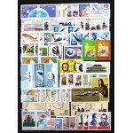 Polska, prawie 2500 znaczków kasowanych w klaserach oraz arkusze (1401)