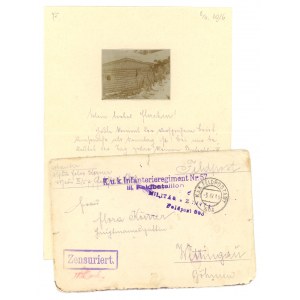 List, 57 Galicyjski Pułk Piechoty, III batalion z Tarnowa, 1916 (916)