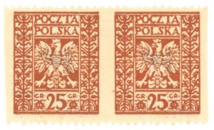 Circulating issue, 1928 Vienna stamp forgery for 25 gr to the detriment of the post office. Parka (946)
