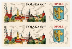 Hiking - on the Piast Trail, top stamp with 