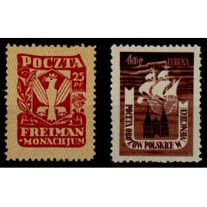 Poczty miedzyobozowe w Niemczech 1945, Freiman i Lubeka (1007)