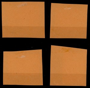 Field Post Office of the II Corps 1946. 1st edition, series of cashiered stamps (1010)
