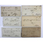 Set of folding letters, Germany, Poland. 25 pieces total. (1115)