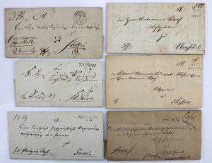 Set of folding letters, Germany, Poland. 25 pieces total. (1115)