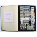 Klaser, znaczki Czechosłowacja, Węgry, Rumunia, Bułgaria, NRD. 342 szt. (1017)