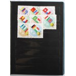 Klaser, znaczki Czechosłowacja, Węgry, Rumunia, Bułgaria, NRD. 342 szt. (1017)